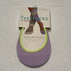 Keysocks Weekend No-Show Knee High Socks